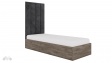 Легло 82/190 Комо орех селект тъмен - изглед 1 - МебелМаг Легло 82/190 Комо орех селект тъмен - изглед 1