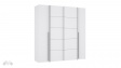 Гардероб Арагона четирикрилни бял - изглед 2 - МебелМаг Гардероб Арагона четирикрилни бял - изглед 2