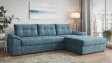 Ъглов диван Азалия с посока деним - изглед 1 - МебелМаг Ъглов диван Азалия с посока деним - изглед 1