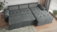 Ъглов диван Азалия с посока графит - изглед 3 - МебелМаг Ъглов диван Азалия с посока графит - изглед 3