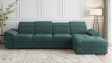Ъглов диван Джент с посока зелен - изглед 2