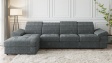 Ъглов диван Джент с посока графит - изглед 2 - МебелМаг Ъглов диван Джент с посока графит - изглед 2