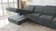 Ъглов диван Джент с посока графит - изглед 3 - МебелМаг Ъглов диван Джент с посока графит - изглед 3