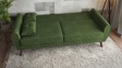 Диван Мерива триместни зелен - изглед 3