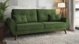 Диван Мерива триместни зелен - изглед 2