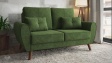 Диван Мерива двуместни зелен - изглед 2