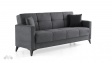 Диван Мира триместни сив - изглед 2