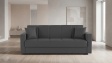 Диван Фиорина триместни графит - изглед 1
