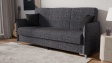 Диван Сафо триместни сив - изглед 1 - МебелМаг Диван Сафо триместни сив - изглед 1