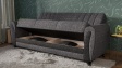 Диван Серен триместни сив - изглед 3