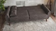 Диван Мерива триместни кафяв - изглед 4