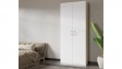 Гардероб Хомано двукрилни бял - изглед 1 - МебелМаг Гардероб Хомано двукрилни бял - изглед 1