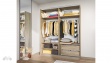 Гардероб Аделаида с плъзгащи врати сонома арвен - изглед 2 - МебелМаг Гардероб Аделаида с плъзгащи врати сонома арвен - изглед 2