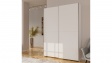 Гардероб Хомано с плъзгащи врати бял - изглед 1 - МебелМаг Гардероб Хомано с плъзгащи врати бял - изглед 1