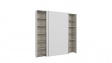 Гардероб Хомано с плъзгащи врати бял - изглед 6 - МебелМаг Гардероб Хомано с плъзгащи врати бял - изглед 6