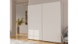 Гардероб Хомано с плъзгащи врати бял - изглед 1 - МебелМаг Гардероб Хомано с плъзгащи врати бял - изглед 1