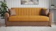 Комплект дивани за дневна Ялта комплекти горчица - изглед 4 - МебелМаг Комплект дивани за дневна Ялта комплекти горчица - изглед 4