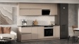 Кухня Норд А8 модулни кашмир със сиво - изглед 1 - МебелМаг Кухня Норд А8 модулни кашмир със сиво - изглед 1
