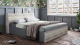 Спалня с ракла 180/200 Спирит с включен матрак Бонел 180/200 малта с антрацит - изглед 1 - МебелМаг Спалня с ракла 180/200 Спирит с включен матрак Бонел 180/200 малта с антрацит - изглед 1