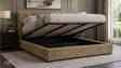 Тапицирана спалня 180/200 Деляра с включен матрак Sleep Nuvia 180/200 кафяв - изглед 2