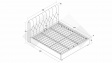 Тапицирана спалня 180/200 Деляра с включен матрак Sleep Nuvia 180/200 кафяв - изглед 4
