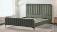 Тапицирана спалня 160/200 Дорая с включен матрак Sleep Nuvia 160/200 зелен - изглед 3