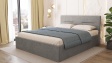 Тапицирана спалня 160/200 Фиорела с включен матрак Бонел 160/200 сив - изглед 1
