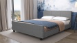Тапицирана спалня 160/200 Гера с включен матрак Sleep Nuvia 160/200 сив - изглед 1