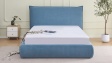 Тапицирана спалня 160/200 Намира с включен матрак Sleep Nuvia 160/200 деним - изглед 2