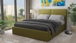 Тапицирана спалня 160/200 Никол с включен матрак Бонел 160/200 зелен - изглед 1