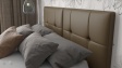 Тапицирана спалня 160/200 Ния с включен матрак Бонел 160/200 капучино - изглед 3 - МебелМаг Тапицирана спалня 160/200 Ния с включен матрак Бонел 160/200 капучино - изглед 3