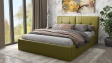 Тапицирана спалня 160/200 Ния с включен матрак Бонел 160/200 зелен - изглед 1