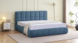 Тапицирана спалня 180/200 Селен с включен матрак Sleep Nuvia 180/200 деним - изглед 1