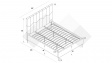 Тапицирана спалня 180/200 Талена с включен матрак Sleep Nuvia 180/200 сив - изглед 3