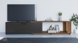 ТВ шкаф Ангел песаро с графит - изглед 2