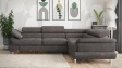 Ъглов диван Авола с посока кафяв - изглед 2 - МебелМаг Ъглов диван Авола с посока кафяв - изглед 2
