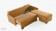 Ъглов диван Бета универсален ъгъл горчица - изглед 7 - МебелМаг Ъглов диван Бета универсален ъгъл горчица - изглед 7