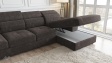 Ъглов диван Джент с посока кафяв - изглед 3