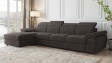 Ъглов диван Джент с посока кафяв - изглед 1