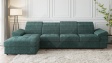 Ъглов диван Джент с посока зелен - изглед 2 - МебелМаг Ъглов диван Джент с посока зелен - изглед 2