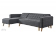 Ъглов диван Ериксън универсален ъгъл графит - изглед 4 - МебелМаг Ъглов диван Ериксън универсален ъгъл графит - изглед 4