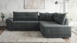 Ъглов диван Фабио с посока графит - изглед 2 - МебелМаг Ъглов диван Фабио с посока графит - изглед 2