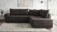 Ъглов диван Фабио с посока кафяв - изглед 2 - МебелМаг Ъглов диван Фабио с посока кафяв - изглед 2