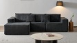 Ъглов диван Компакт с посока антрацит - изглед 2