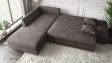 Ъглов диван Монтело с посока кафяв - изглед 4