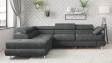 Ъглов диван Падуа с посока сив - изглед 2 - МебелМаг Ъглов диван Падуа с посока сив - изглед 2