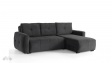 Ъглов диван Ролин Покет универсален ъгъл графит - изглед 5
