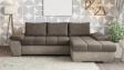 Ъглов диван Савона с посока кафяв със светло кафяво - изглед 2