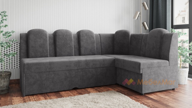 Кухненски ъгъл Хуго Лукс универсален ъгъл графит