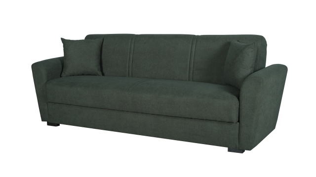 Диван Фокс триместни зелен